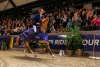 Foto: Gefeiert in der Holstenhalle: Gerben Morsink und Carsey Z - Sieger der Qualifikation zur BEMER Riders Tour - Fotograf: Stefan Lafrentz