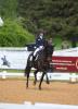 Foto: Helen Langehanenberg siegte mit Straight Horse Ascenzione in der Qualifikation zur Finalqualifikation zum NÜRNBERGER BURG-POKAL - Fotograf: Hubert Fischer 