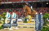 Foto: Lauren Hough mit Leonidas - Fotograf: Longines Equestrian Beijing Masters/Arnd Bronkhorst