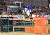 Foto: Der Niederländer Jur Vrieling und seine Schimmelstute Griffin van de Heffinck sprangen zwei absolut souveräne, fehlerfreie Runden in der Arena Nova in Österreich - Fotograf: HORSIC