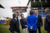 Foto: Zeigt Ihre Königliche Hoheit The Princess Royal, Prinzessin Anne, bei ihrem Rundgang über das CHIO Aachen-Gelände - Fotograf: CHIO Aachen/Franziska Sack