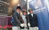 Foto: Katharina von Buchwaldt, Carlotta Müller und Lilli Ellen Seidel (v.li.) waren 2019 das Top-Trio im NÜRNBERGER Burg-Pokal der norddeutschen Junioren - Fotograf: Pegamo.de/ Brüske