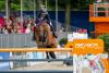 Foto: Eroberten den ersten Sieg in Münster - Charlotte Bettendorf aus Luxemburg und die Selle Francais-Stute Raia d`Helby - Fotograf: Stefan Lafrentz