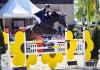 Foto: Mario Stevens und Botakara aus eigener Zucht gewannen das Youngster-Finale bei den Lastruper Spring Dayss - Fotograf: Rüchel