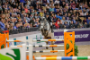 Foto: Janne Friederike Meyer-Zimmermann - hier mit Lima bei den VR CLASSICS 2020 - kommt als Führende der BEMER Riders Tour in die Holstenhallen Neumünster - Fotograf: Stefan Lafrentz