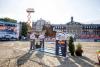 In Siegerlaune in Münster in der Qualifikation zur BEMER Riders Tour - Nisse Lüneburg und Luca Toni - Fotograf: Stefan Lafrentz