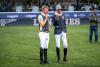 Foto: Mannschaftsbesprechung im Parcours: Schulze Topphoff und Kukuk - Fotograf: RI