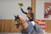 Foto: Rose Oatley - Deutsche Jugendmeisterin der Ponyreiter 2020 - Fotograf: RI Foto: RI