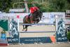 Foto: Die Schweizerin Joana Schildknecht liegt mit 34 Punkten auf Platz zwei im BEMER Young Riders Tour Ranking. Schildknecht bringt ihr Top-Pferd Napoleon C zum Finale nach Opglabbeek - Fotograf: Katja Stuppia 