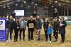 Foto: Das Siegerteam vom ZRFV Heiden und die Gratulanten in Gahlen - Fotograf: M.Große-Feldhaus