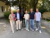Foto: Jury des Medienpreises „Das Silberne Pferd“ (von links nach rechts: Dr. Ute Gräfin Rothkirch (DRFV-Vorstandsmitglied), Wolfgang Brinkmann (Deutscher Reiter- und Fahrerverband, DRFV), Nadine Capellmann (Dressurreiterin), Michael Mronz (Geschäftsführer der Aachener Reitturnier GmbH) und Tobias Königs (Pressesprecher CHIO Aachen) - Fotograf: CHIO Aachen