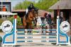 Foto: Ließen sich auch von heftigen Schauern neben viel Sonne nicht erschrecken - die Reiterinnen und Reiter beim 3. CSE Ehlersdorf - Fotograf: Fotografie C.B.
