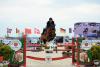 Foto: Routiniers in Springparcours und erstes Siegerpaar der DKB Pferdewoche Hohen Wieschendorf - Laura-Jane Hackbarth und Carisma - Fotograf: Anke Gardemann