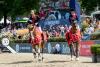 Foto: Das Team St. Tropez Pirates mit Edwina Tops-Alexander (AUS) - California und Pieter Devos (BEL) - Claire Z gewann die GCL-Etappe in Berlin - Fotograf: Sportfotos-Lafrentz