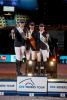 Foto: Das Tip-Trio 2017 in München war in der DKB-Riders Tor Titelverteidiger Markus Beerbaum, der auch 2018 wieder dabei sein will, sowie Jens baackmann (li.) und Christian Rhomberg aus Österreich (re.) - Fotograf: Stefan Lafrentz