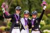 Foto: Starkes Trio sichert sich alle Medaillen in der Einzelwertung - Allegra Schmitz-Morkramer, Rose Oatley und Lana-Pinou Baumgürtel - Fotograf: Sportfotos-Lafrentz.de