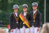 Foto: Die ersten Deutschen U-25 Meisterinnen - Fotograf: RI/Equitaris