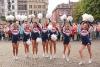 Foto: Die US-Nationalmannschaft im Cheerleading "USA Cheer" auf dem Aachener Marktplatz - Fotograf: CHIO Aachen/Andreas Steindl