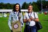 Foto: Veronique Phillipaerts und Elisabeth Gulliksen freuen sich über den Erfolg ihrer Kinder - Fotograf: RI