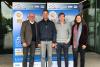 Foto: Veranstalter Volker Wulff, Dressurreiter Benjamin Werndl, Springreiter Christian Rhomberg und Geschäftsführerin des Olympiaparks Marion Schöne - Fotograf: En Garde Marketing GmbH